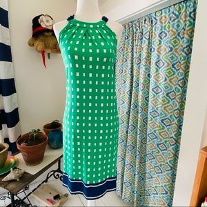 Mud Pie Natalie Halter Shift Dress (size M)